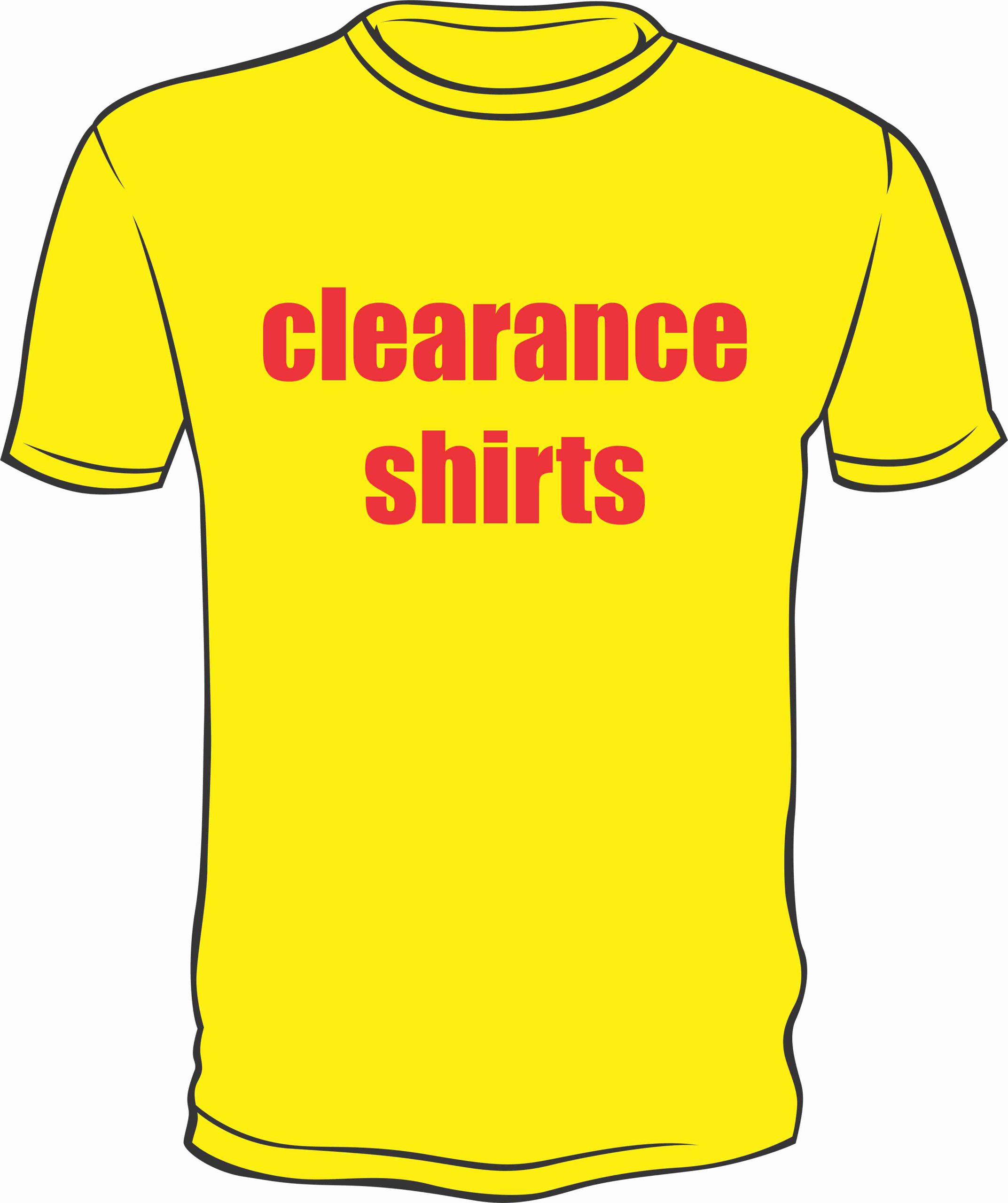 ACA Clearance Apparel *IN STORE PURCHASE ONLY*