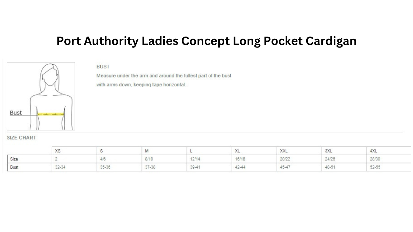 Kleberg Bank Port Authority Ladies Concept Long Pocket Cardigan - Image 2